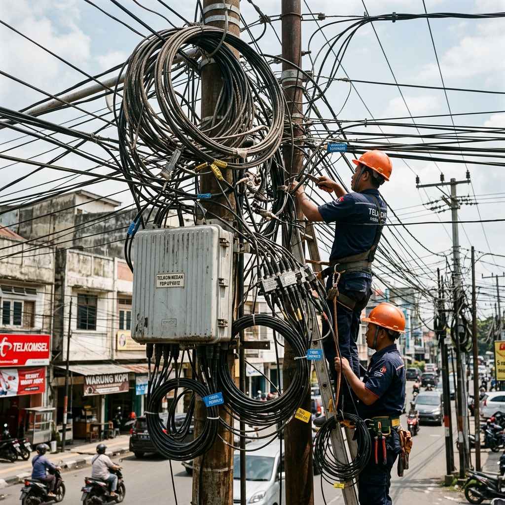 Patch Panel dan Kabel Jaringan Enterprise